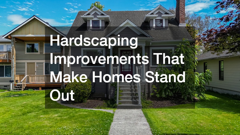 Hardscaping Improvements That Make Homes Stand Out